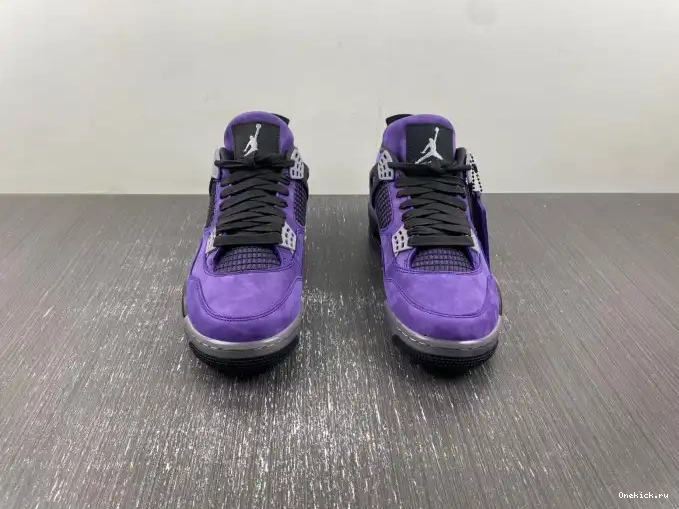 One Kick Scott Air Travis Jordan Suede Purple 4 x 0605